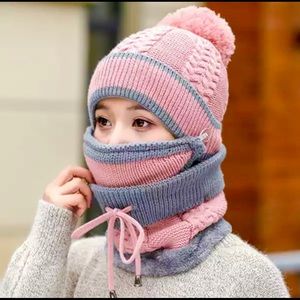 🧤NEW Hat Scarf Face Mask 3-In-1 Combination
